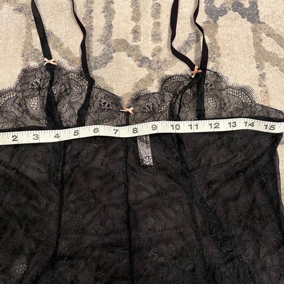 b.temptd black lace nightgown - Picture 5 of 6